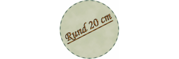 Rund 20 cm