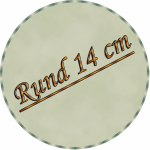 Rund 14 cm