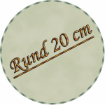 Rund 20 cm