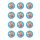 Muffinaufleger Cupcakes Muffins Zuckerpapier Kindergeburtstag Prinzessin Fee Fantasy FT02