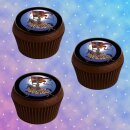 Muffinaufleger Cupcakes Muffins Zuckerpapier...