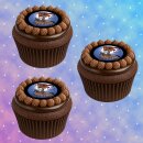 Muffinaufleger Cupcakes Muffins Zuckerpapier Kindergeburtstag Ritterspiele Ritter Mittelalter MA01
