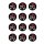 Muffinaufleger Cupcakes Muffins Kindergeburtstag Piratenparty Totenkopf Pirat Seefahrt PT01