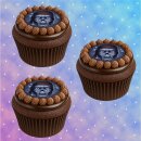 Muffinaufleger Cupcakes Muffins Kindergeburtstag Piratenparty Totenkopf Pirat Seefahrt PT02