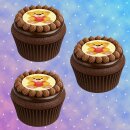 Muffinaufleger Cupcakes Muffins Kindergeburtstag Tiere Bär B01 (Zuckerpapier)