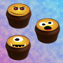 Muffinaufleger Cupcakes Muffins Kindergeburtstag Smiley...