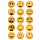 Muffinaufleger Cupcakes Muffins Kindergeburtstag Smiley Smileys SM01