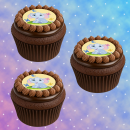 Muffinaufleger Cupcakes Muffins Kindergeburtstag Tiere Elefant EL01 (Zuckerpapier)