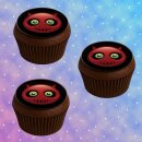 Muffinaufleger Cupcakes Muffins Halloween Zuckerpapier...