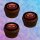 Muffinaufleger Cupcakes Muffins Halloween Zuckerpapier Smiley Böse HW07