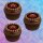 Muffinaufleger Cupcakes Muffins Halloween Zuckerpapier Smiley Böse HW07