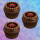 Muffinaufleger Cupcakes Muffins Halloween Zuckerpapier Smiley Böse HW07