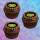 Muffinaufleger Cupcakes Muffins Halloween Zuckerpapier Smileys HW08