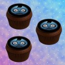 Muffinaufleger Cupcakes Muffins Halloween Zuckerpapier...