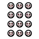 Muffinaufleger Cupcakes Muffins Halloween Zuckerpapier...