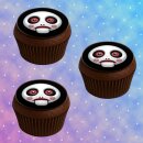 Muffinaufleger Cupcakes Muffins Halloween Zuckerpapier...