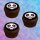 Muffinaufleger Cupcakes Muffins Halloween Zuckerpapier Smiley SAW HW11