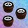 Muffinaufleger Cupcakes Muffins Halloween Zuckerpapier Smiley Scream HW12