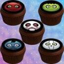 Muffinaufleger Cupcakes Muffins Halloween Zuckerpapier...