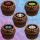 Muffinaufleger Cupcakes Muffins Halloween Zuckerpapier Smileys HW13