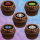 Muffinaufleger Cupcakes Muffins Halloween Zuckerpapier Smileys HW13