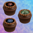 Muffinaufleger Cupcakes Muffins Zuckerpapier Kindergeburtstag Fantasy Elfen Feen FT08