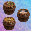 Muffinaufleger Cupcakes Muffins Zuckerpapier Kindergeburtstag Fantasy Elfen Feen FT09