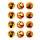 Muffinaufleger Cupcakes Muffins Halloween Zuckerpapier HW05