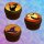 Muffinaufleger Cupcakes Muffins Halloween Zuckerpapier HW05