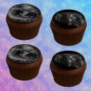 Muffinaufleger Cupcakes Muffins Halloween Zuckerpapier...