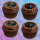 Muffinaufleger Cupcakes Muffins Halloween Zuckerpapier Werwolf HW18