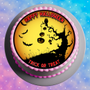 Tortenaufleger Halloween Gruselparty Fototorte 20cm rund...