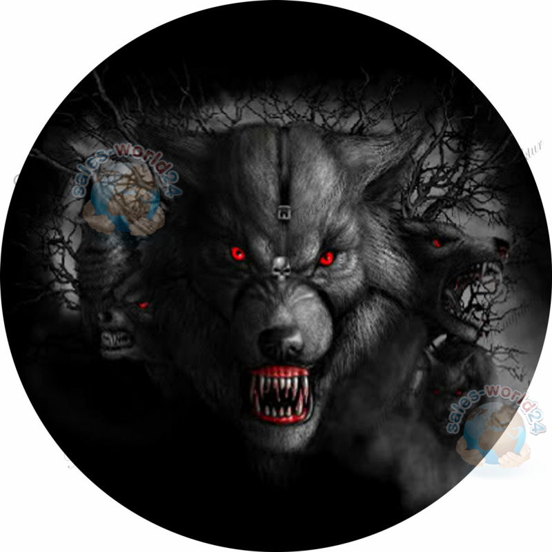 Tortenaufleger Halloween Werwolf Beast Mode
