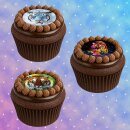 Muffinaufleger Cupcakes Muffins Kindergeburtstag Tiere Tiger TG01 (Zuckerpapier)