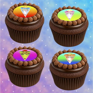 Dress My Cupcake Schokoladenform – Kleeblatt-Lutscher, FDA-zugelassen