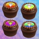 Muffinaufleger Cupcakes Muffins Zuckerpapier Schulanfang Einschulung 1. Schultag SE01