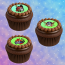 Muffinaufleger Cupcakes Muffins Kindergeburtstag Piratenparty Totenkopf Pirat Seefahrt PT03