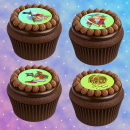 Muffinaufleger Cupcakes Muffins Kindergeburtstag Piratenparty Totenkopf Pirat Seefahrt PT04