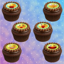 Muffinaufleger Cupcakes Muffins Kindergeburtstag Smiley...