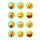 Muffinaufleger Cupcakes Muffins Kindergeburtstag Smiley Smileys SM02