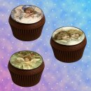 Muffinaufleger Cupcakes Muffins Kindergeburtstag Weihnachten Engel WN05