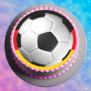 Tortenaufleger Tortendeko Fototorte Tortenbild Geburtstag Party Fußball Deutschland Rund 20 cm Ø FB04