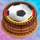 Tortenaufleger Tortendeko Fototorte Tortenbild Geburtstag Party Fußball Deutschland Rund 20 cm Ø FB04