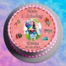 Tortenaufleger Fototorte Tortenbild Schulanfang...