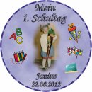 Tortenaufleger Fototorte Tortenbild Schulanfang...
