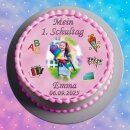 Tortenaufleger Fototorte Tortenbild Schulanfang...