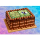 Tortenaufleger Fototorte Tortenbild Schulanfang Einschulung 1. Schultag DIN A5 SE15