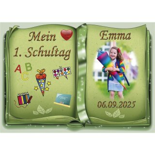 Tortenaufleger Fototorte Tortenbild Schulanfang Einschulung 1. Schultag DIN A4 SE10