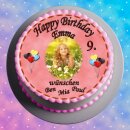Tortenaufleger Fototorte Tortenbild zum Geburtstag Rund...