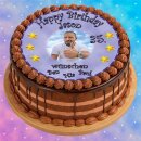 Tortenaufleger Fototorte Tortenbild zum Geburtstag Rund 14 cm G2 (Zuckerpapier)